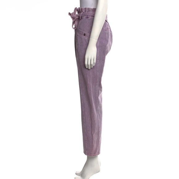 EUC SEA- Idun Paperbag Straight-Leg Jeans. Size 12 - Picture 2 of 11